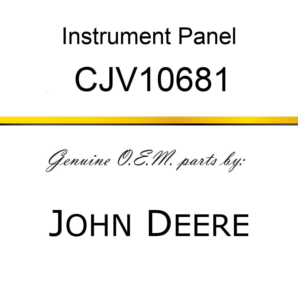 Instrument Panel - INSTRUMENT PANEL, SWITCHES, ASSY CJV10681