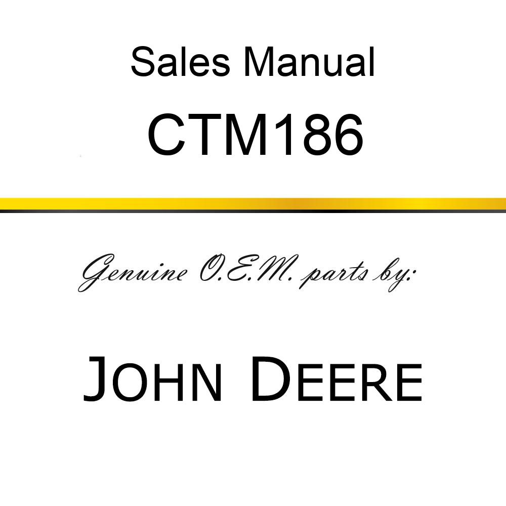 Sales Manual - ALTERNATORS & STARTING MOTORS CHINE CTM186