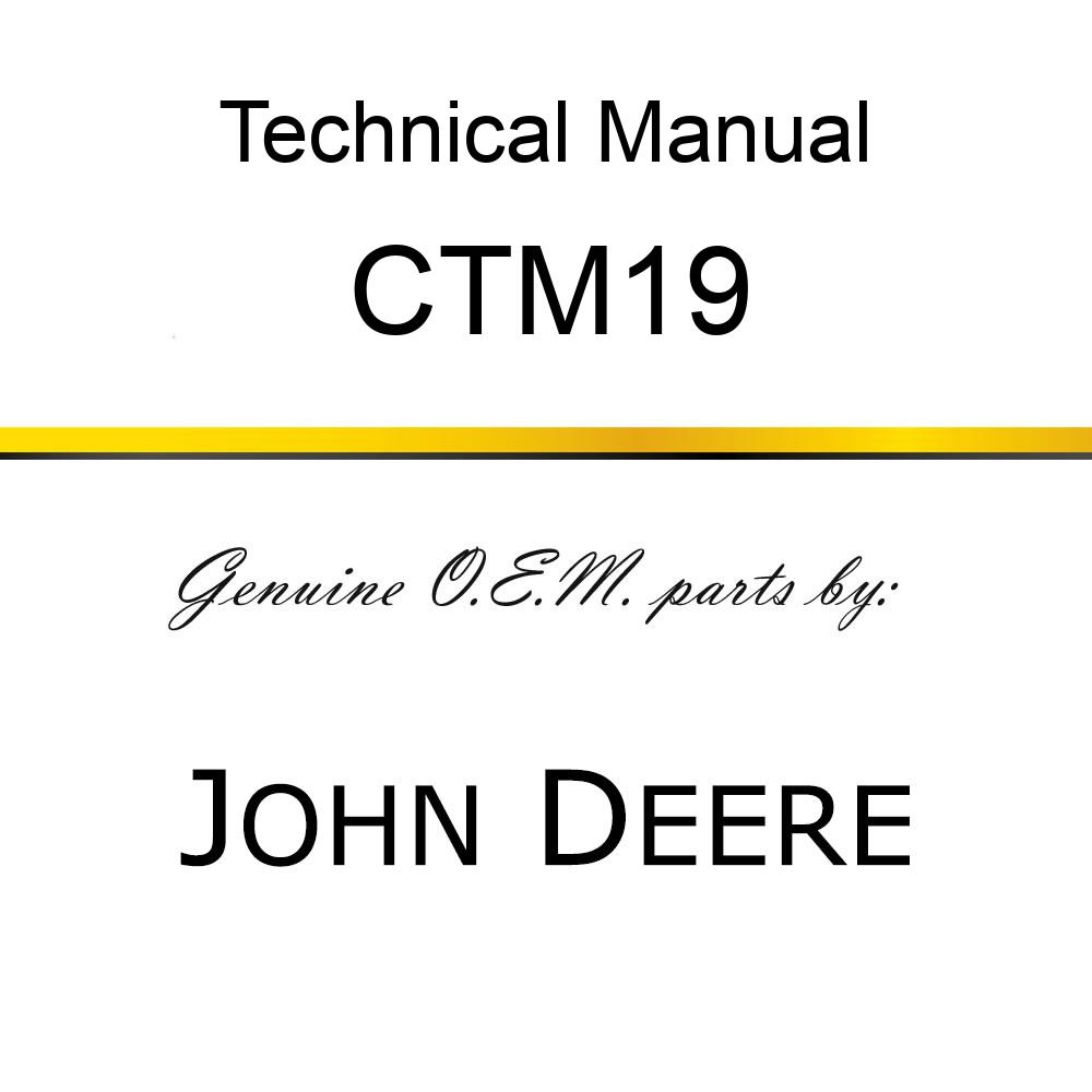 Technical Manual - TECH MAN,CAM LOBE MOTORS CTM19