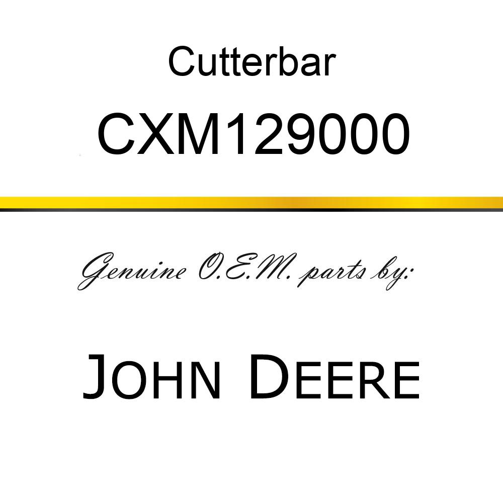 Cutterbar - CUTTERBAR, FINE SICKLES, LH SEGMENT CXM129000