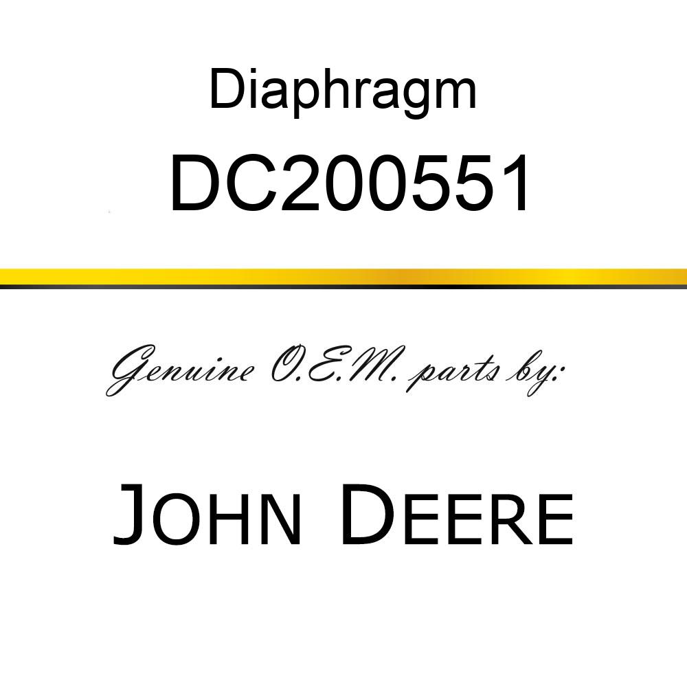 Diaphragm - Diaphragm DC200551
