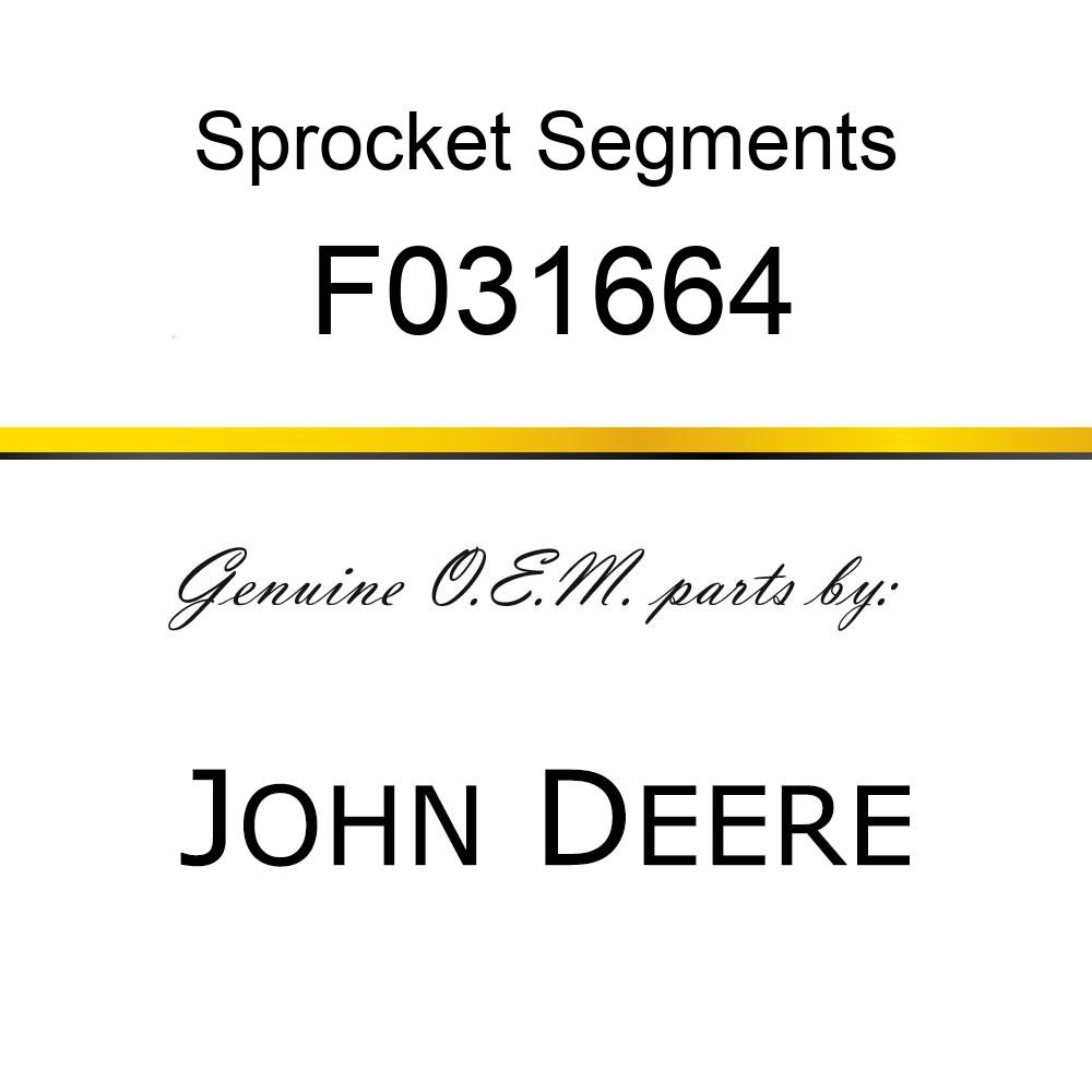 Sprocket Segments - SPROCKET WHEEL F031664