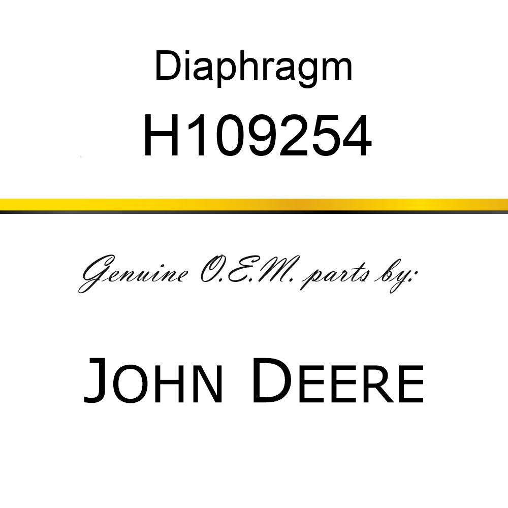 Diaphragm - DIAPHRAGM-RESERVOIR H109254
