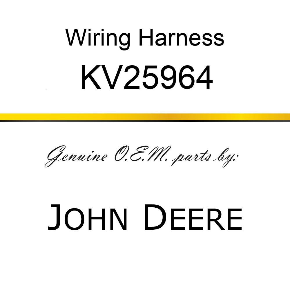 Wiring Harness - HARNESS, 12V RECEPTACLE KV25964