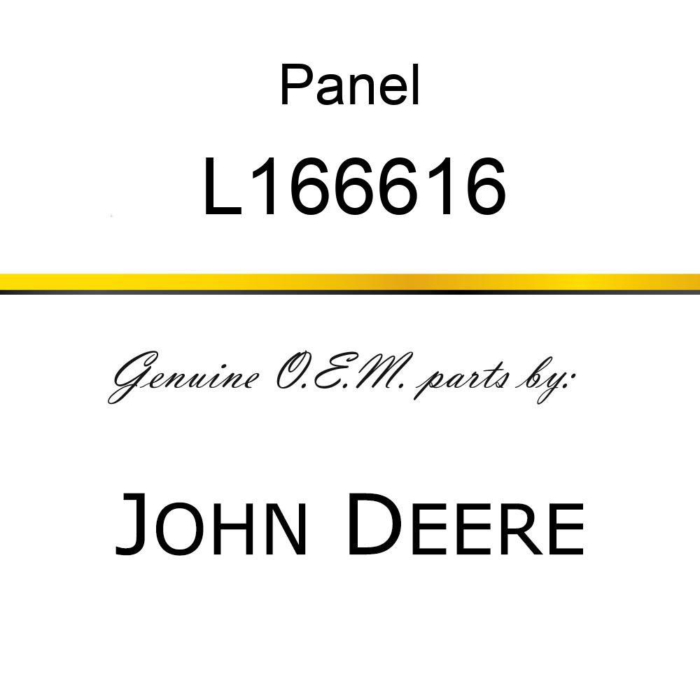 Panel - PANEL,E-SCV SWITCHES L166616