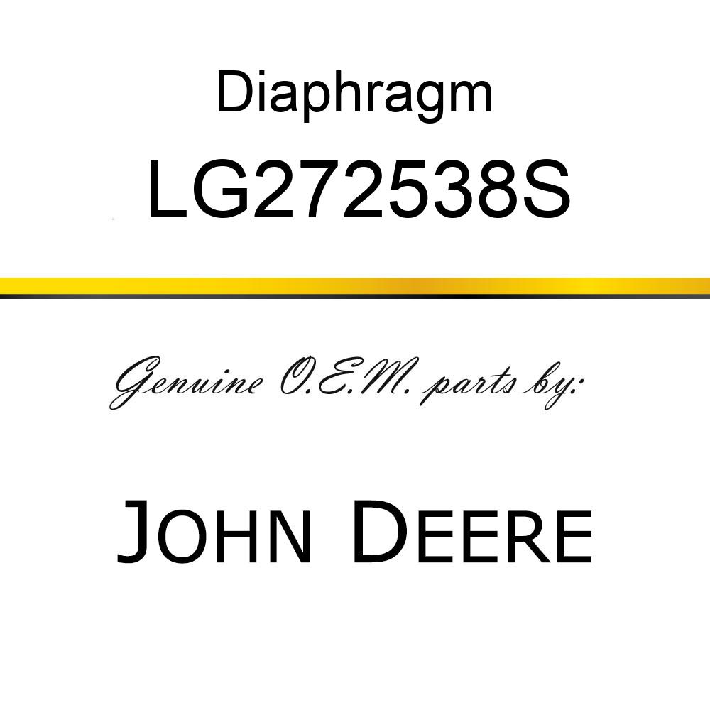 Diaphragm - DIAPHRAGM, CARBURETOR LG272538S