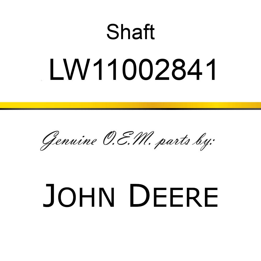 Shaft - MASTER BRAKE CYLINDER SHAFT LW11002841