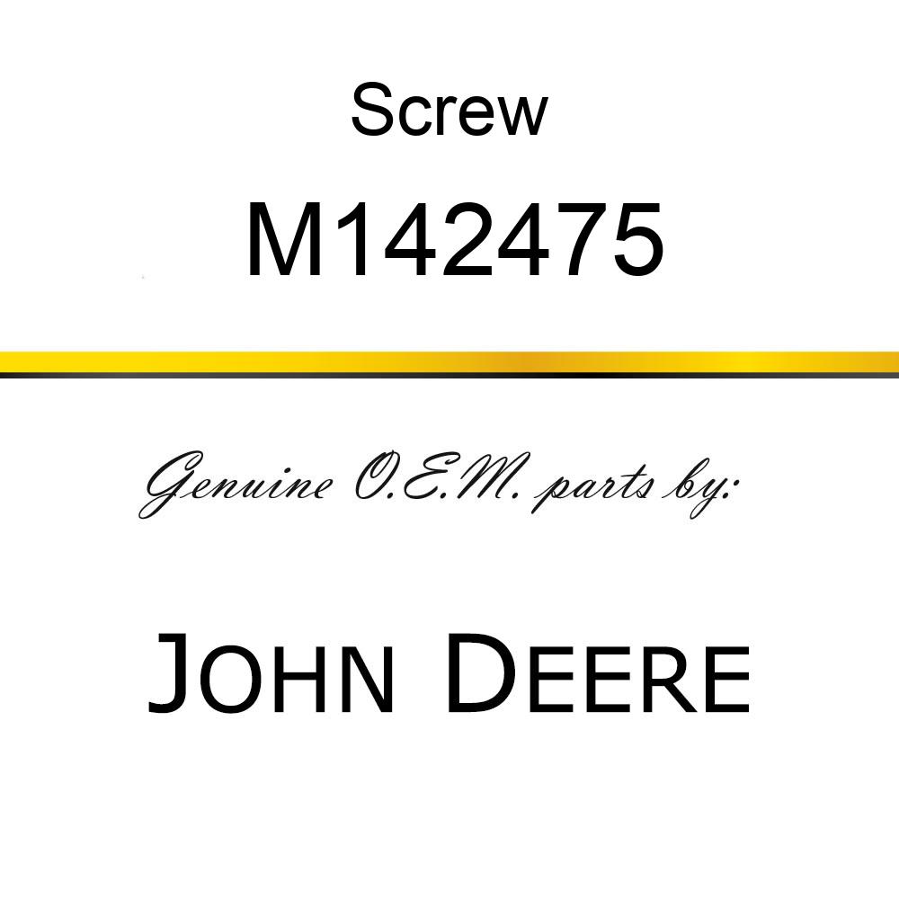 Screw - SCREW, DIAPHRAGM COVER M142475