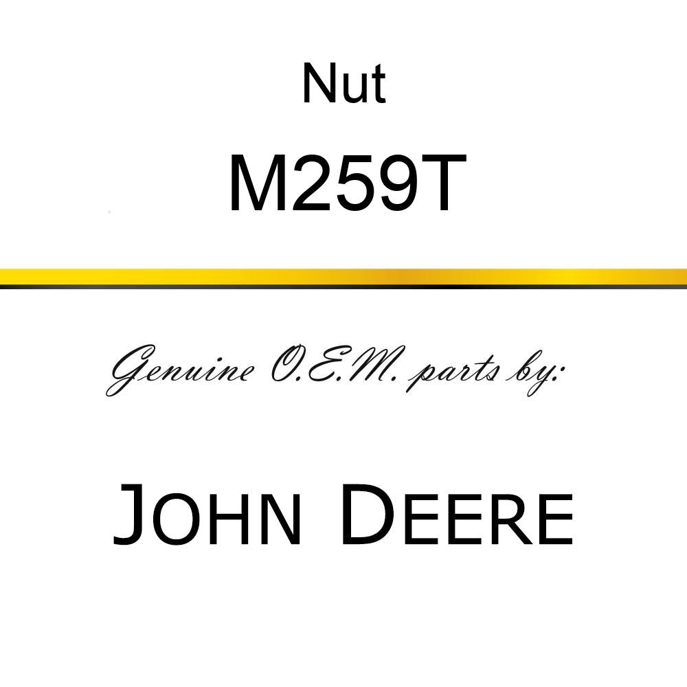 Nut - RECEPTACLE,FASTENER STUD M259T