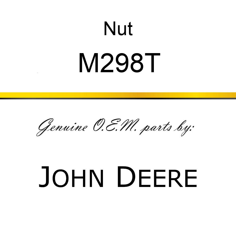 Nut - RECEPTACLE,FASTENER FLOATING STUD M298T