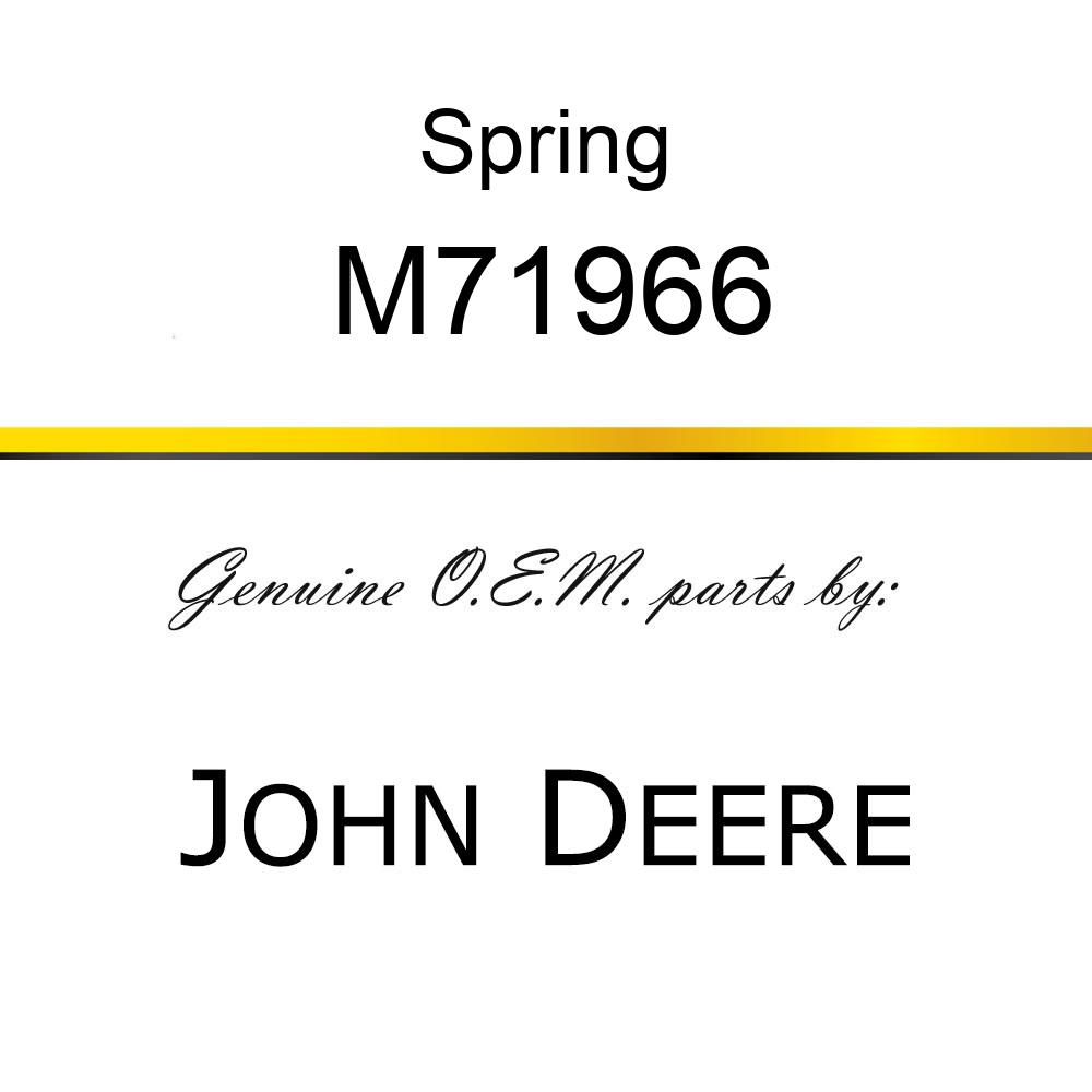 Spring - SPRING, RECOIL M71966