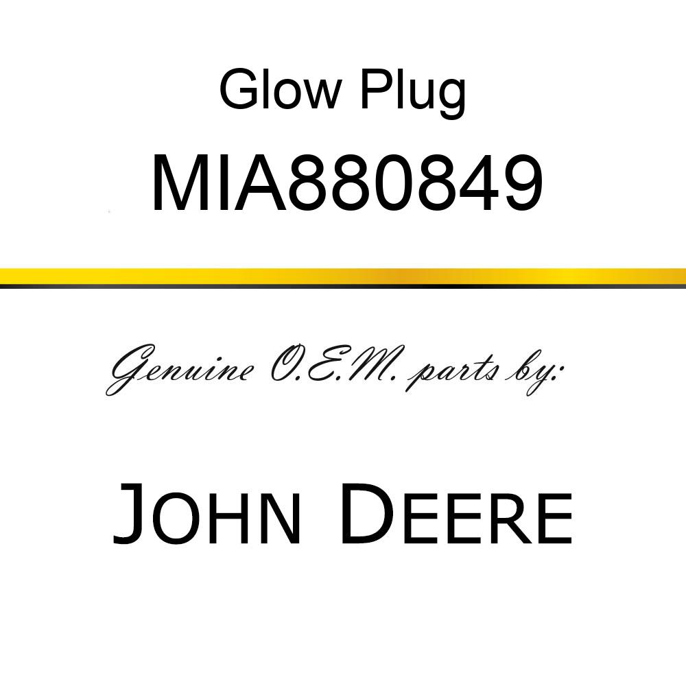 Glow Plug - CONNECTOR, GLOW PLUG MIA880849
