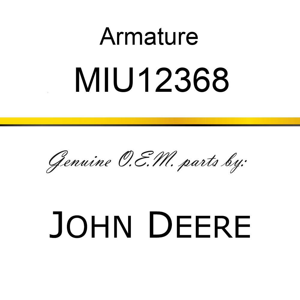 Armature - ARMATURE MIU12368