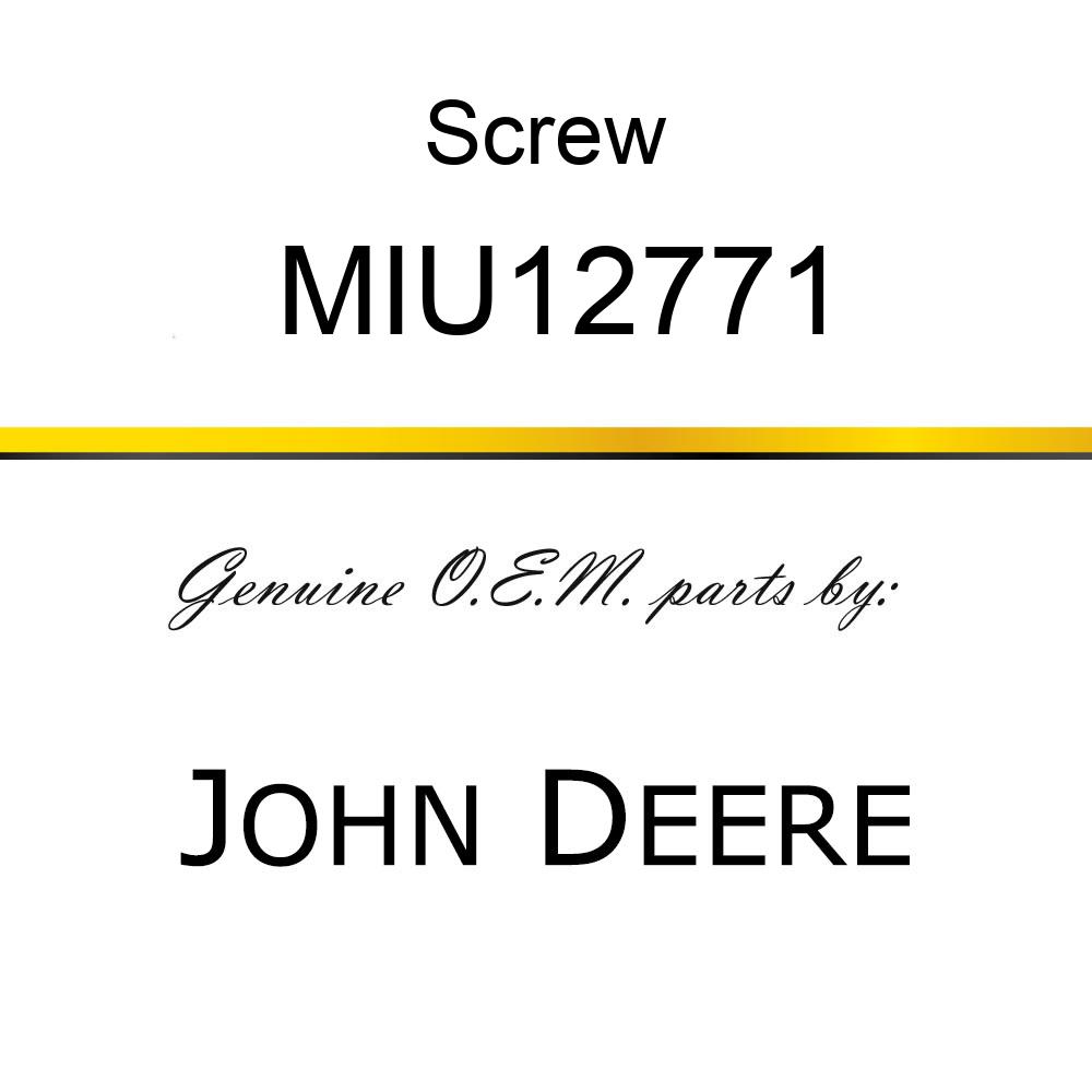 Screw - SCREW (MAGNETO ARMATURE) MIU12771