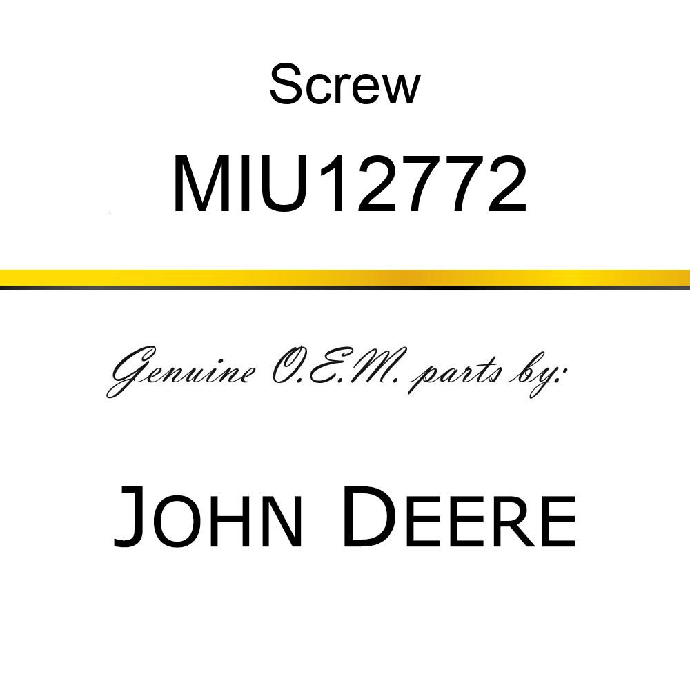 Screw - SCREW (MAGNETO ARMATURE) MIU12772