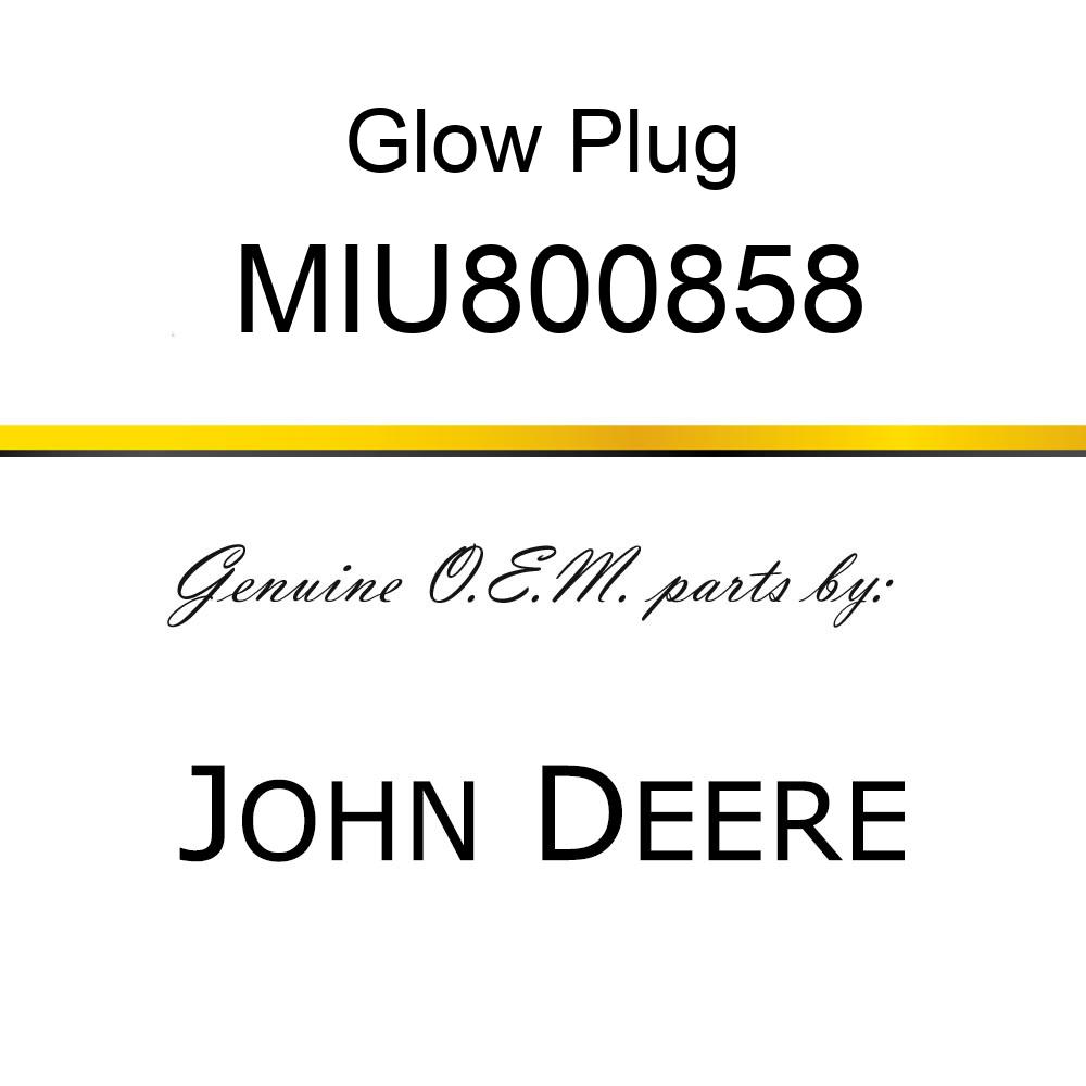 Glow Plug - CONNECTOR, GLOW PLUG MIU800858