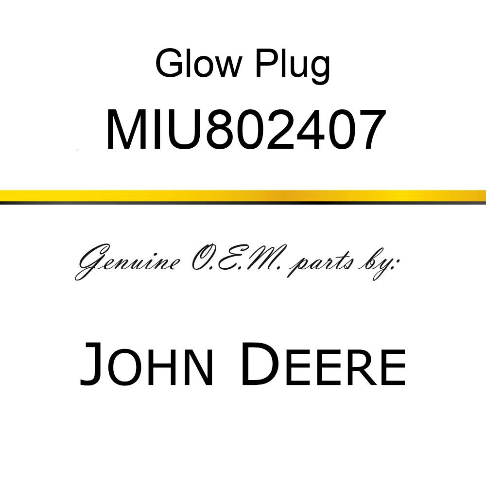 Glow Plug - GLOW PLUG MIU802407