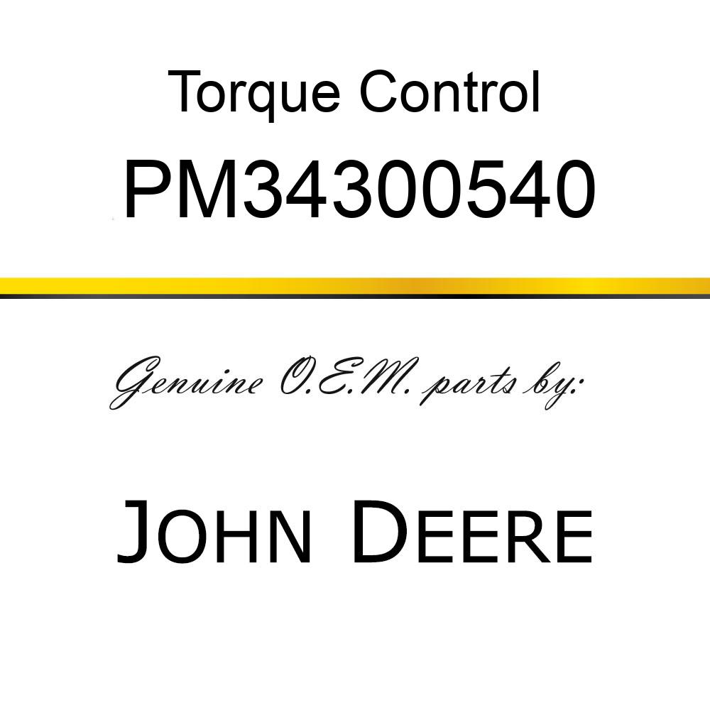 Torque Control - TORQUE ARM KIT PM34300540