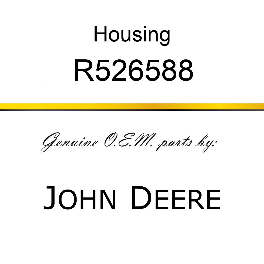 Housing - HOUSING, CRANKSHAFT OIL SEAL R526588