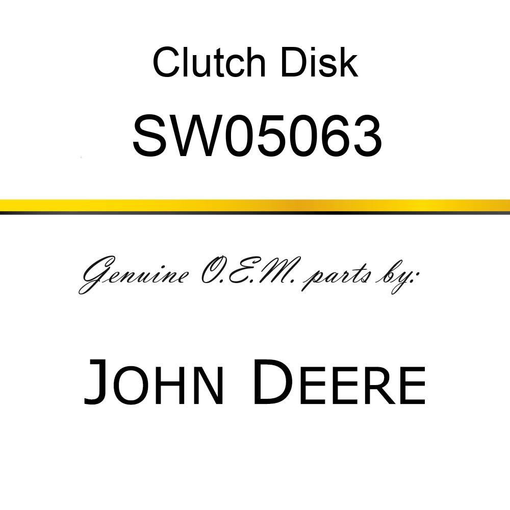 Clutch Disk - FRICTION DISC SW05063