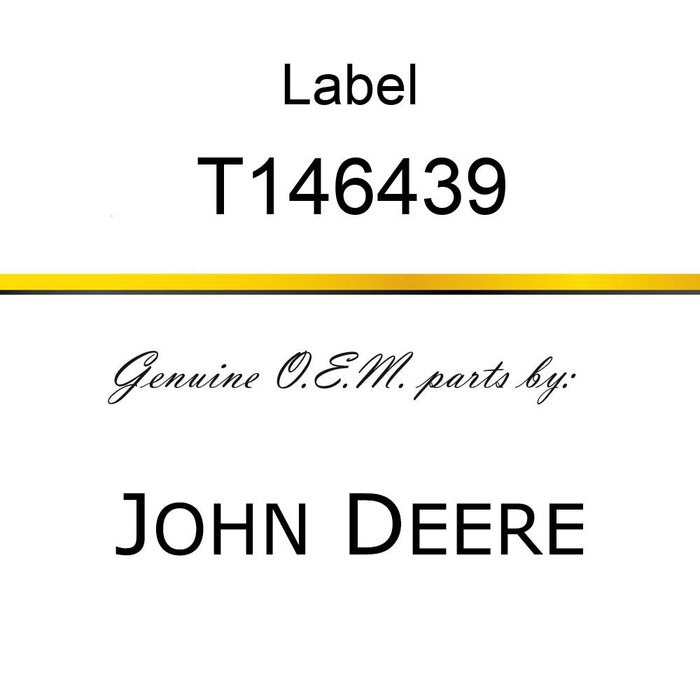 Label - LABEL,SWITCHES,CAB T146439
