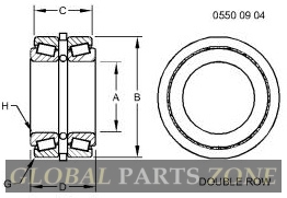 Tapered Roller Bearing - BEARING, ROLLER TH111233