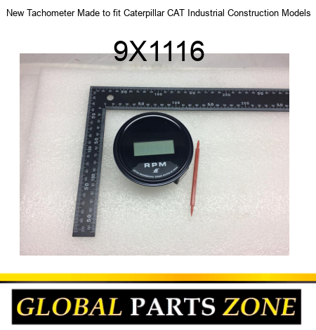 New Tachometer Made to fit Caterpillar CAT Industrial Construction Models 9X1116