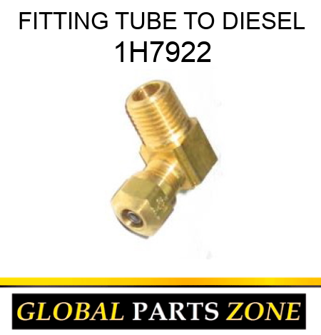 FITTING TUBE TO DIESEL 1H7922