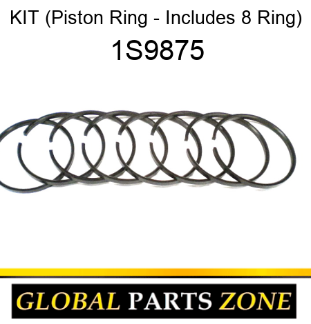 KIT (Piston Ring - Includes 8 Ring) 1S9875