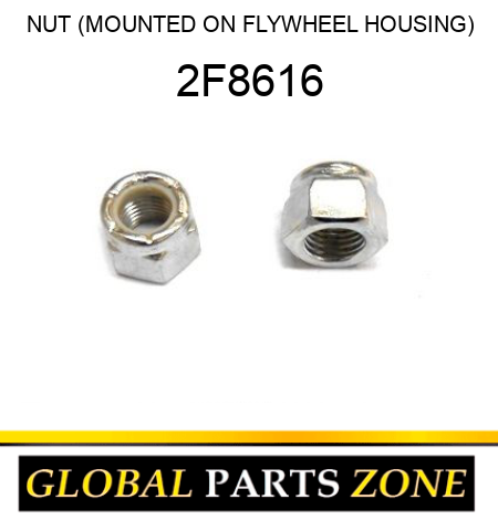 NUT (MOUNTED ON FLYWHEEL HOUSING) 2F8616
