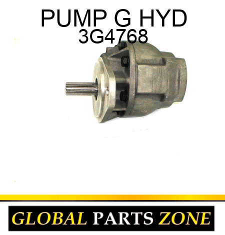 PUMP G HYD 3G4768