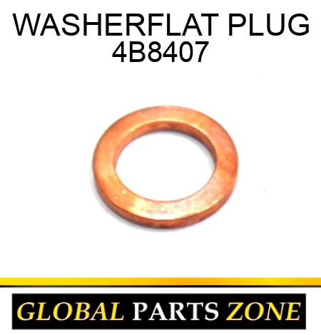 WASHER,FLAT PLUG 4B8407