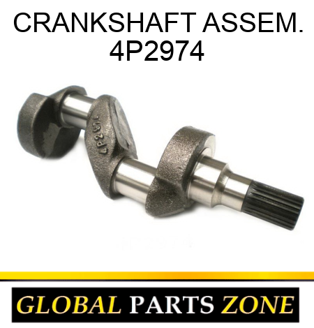 CRANKSHAFT ASSEM. 4P2974