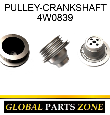 PULLEY-CRANKSHAFT 4W0839