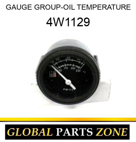 GAUGE GROUP-OIL TEMPERATURE 4W1129
