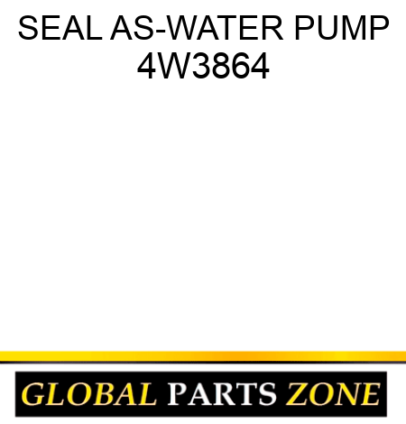 SEAL AS-WATER PUMP 4W3864