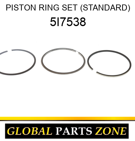 PISTON RING SET (STANDARD) 5I7538