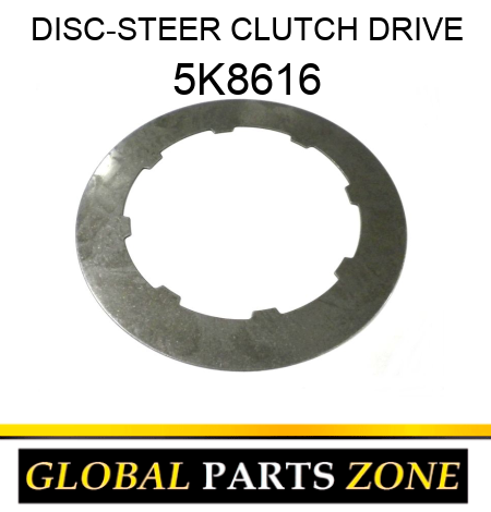 DISC-STEER CLUTCH DRIVE 5K8616
