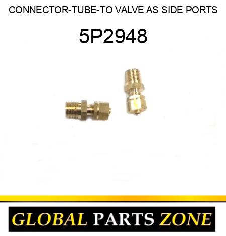 CONNECTOR-TUBE-TO VALVE AS SIDE PORTS 5P2948