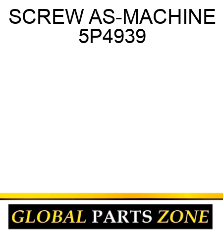 SCREW AS-MACHINE 5P4939