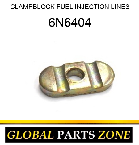 CLAMPBLOCK FUEL INJECTION LINES 6N6404