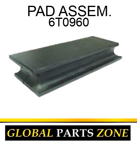 PAD ASSEM. 6T0960