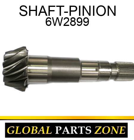 SHAFT-PINION 6W2899