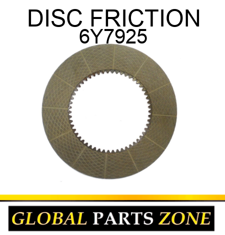 DISC FRICTION 6Y7925