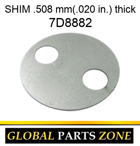 SHIM .508 mm(.020 in.) thick 7D8882