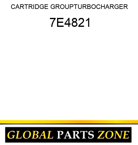 CARTRIDGE GROUPTURBOCHARGER 7E4821