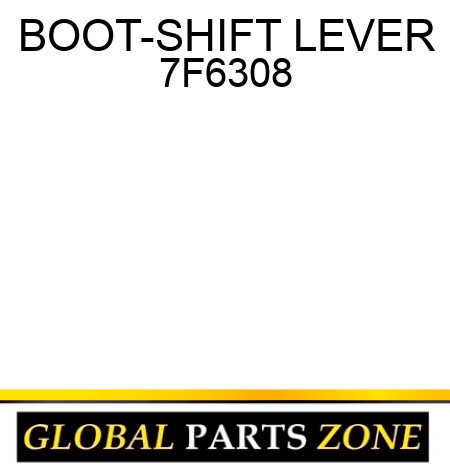 BOOT-SHIFT LEVER 7F6308