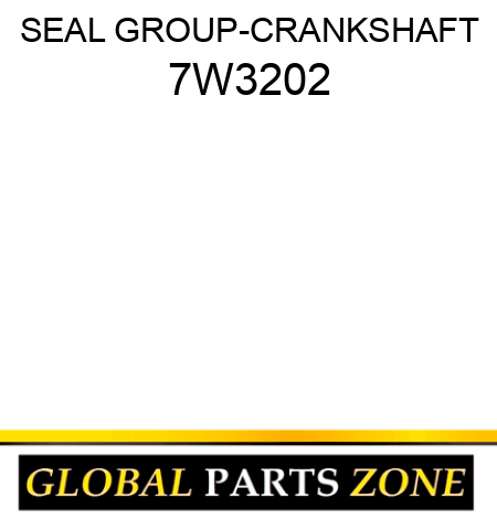 SEAL GROUP-CRANKSHAFT 7W3202