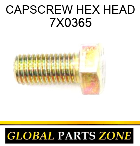 CAPSCREW, HEX HEAD 7X0365