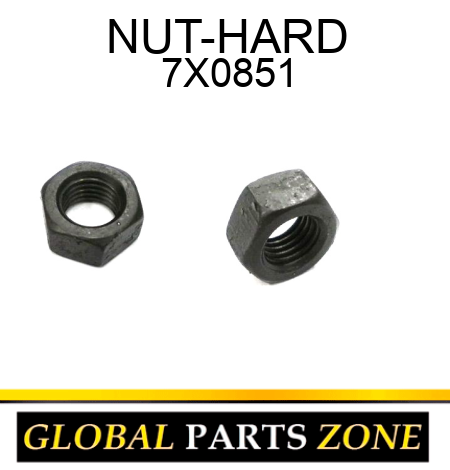 NUT-HARD 7X0851